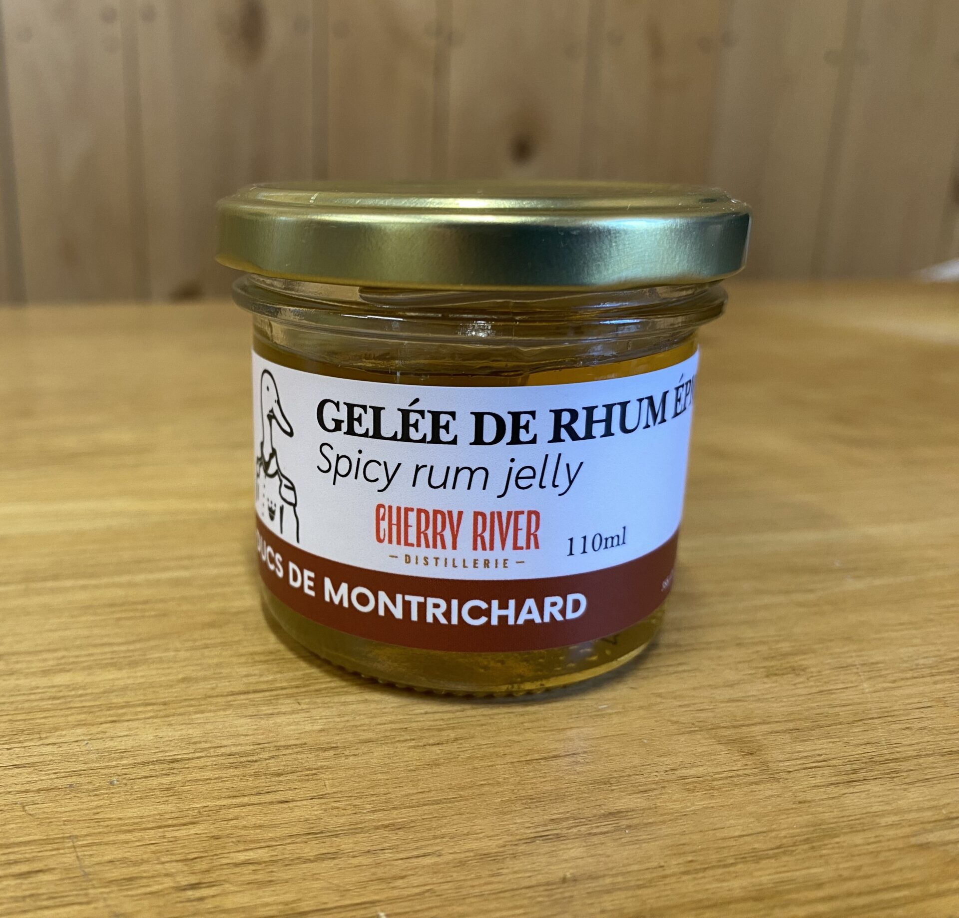 Gelée de rhum épicé Cherry River