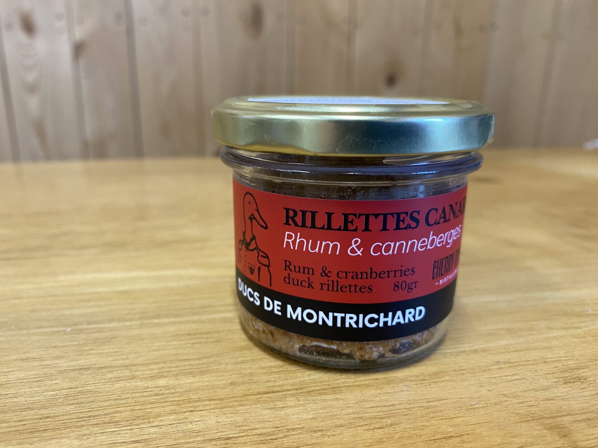 Rillettes de canard – Rhum & canneberges