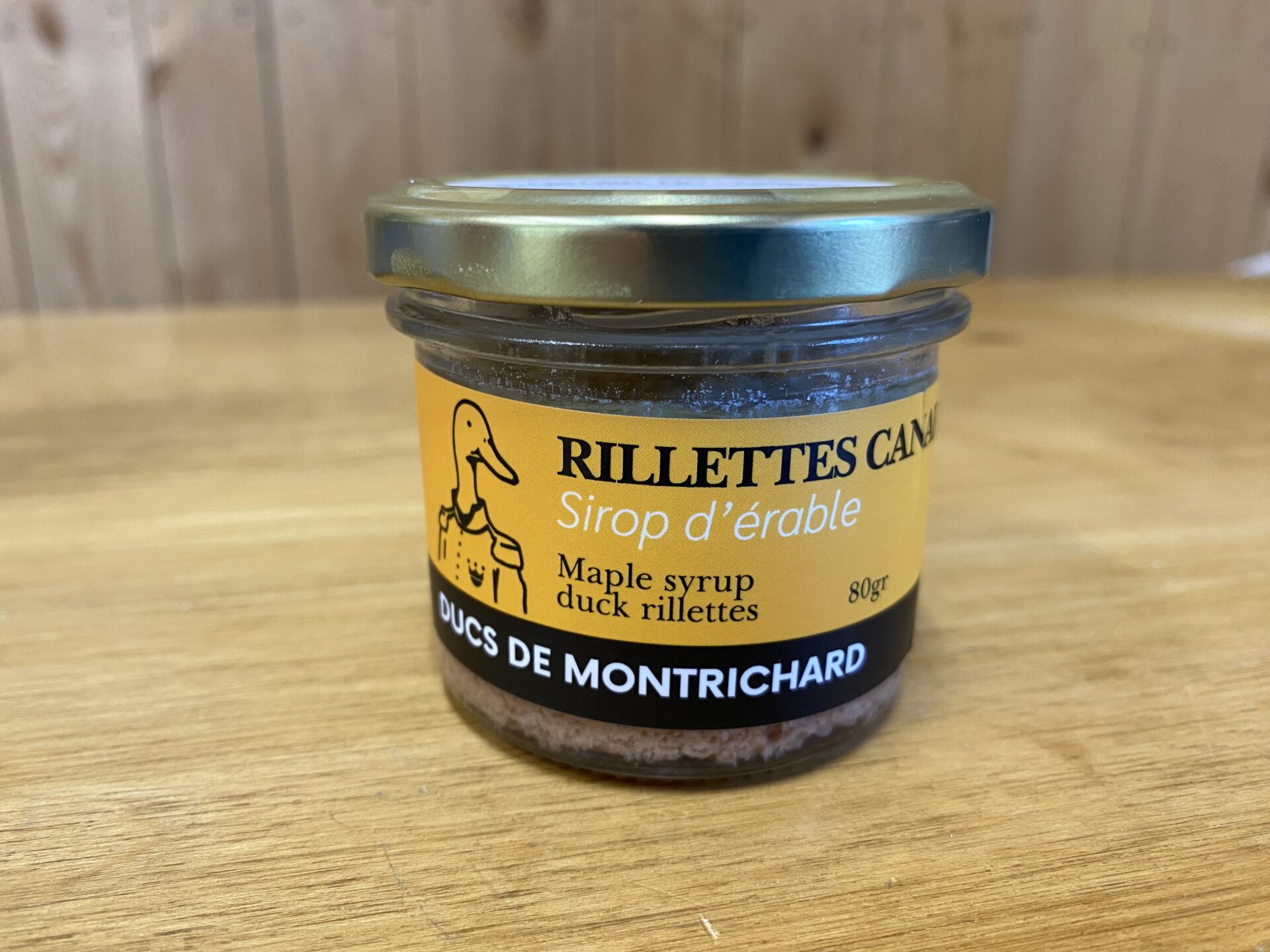 Rillettes de canard – Sirop d’érable