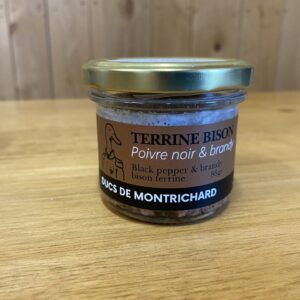 Terrine de bison - Poivre noir & brandy