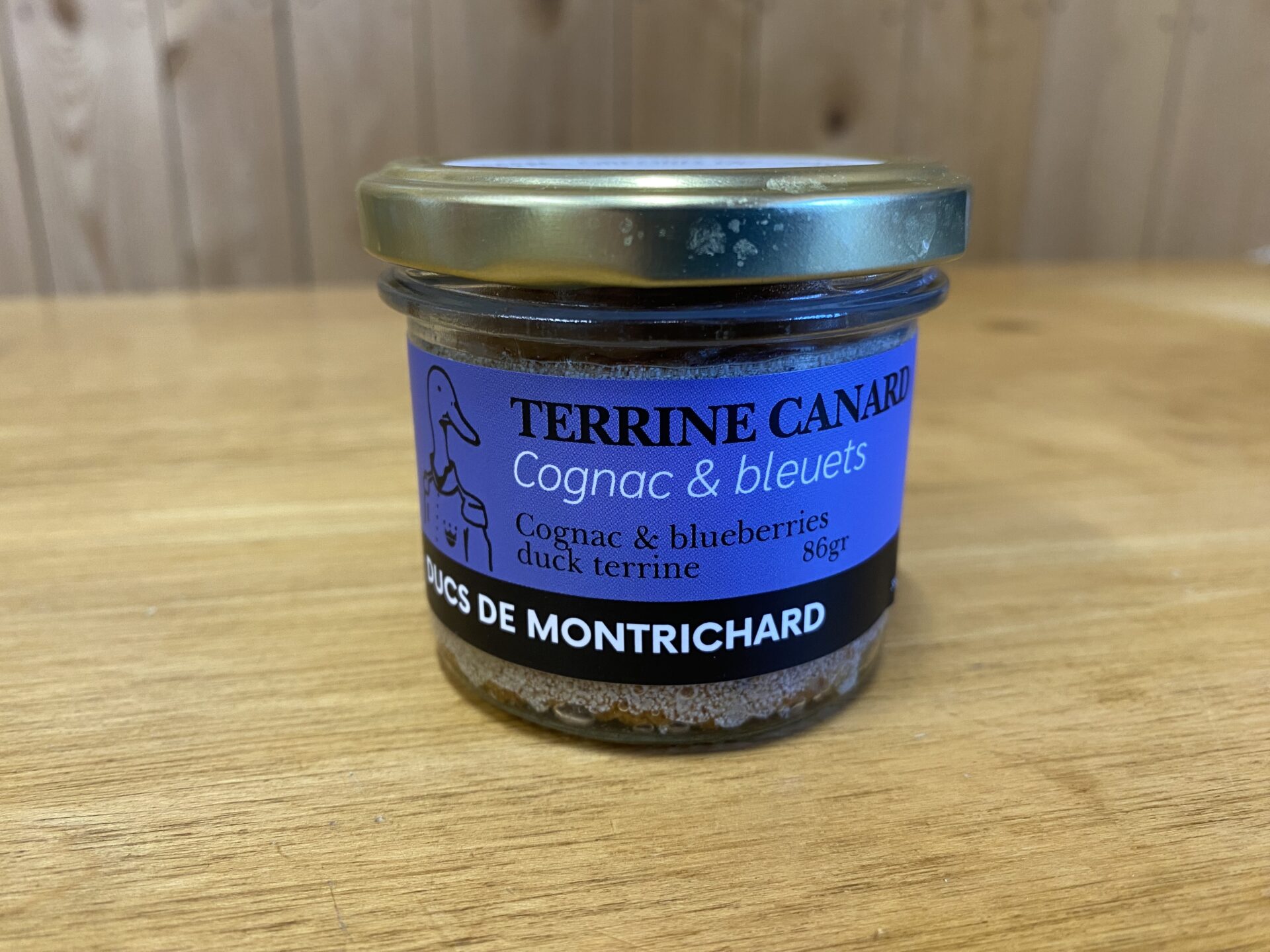 Terrine de canard – Cognac & bleuets