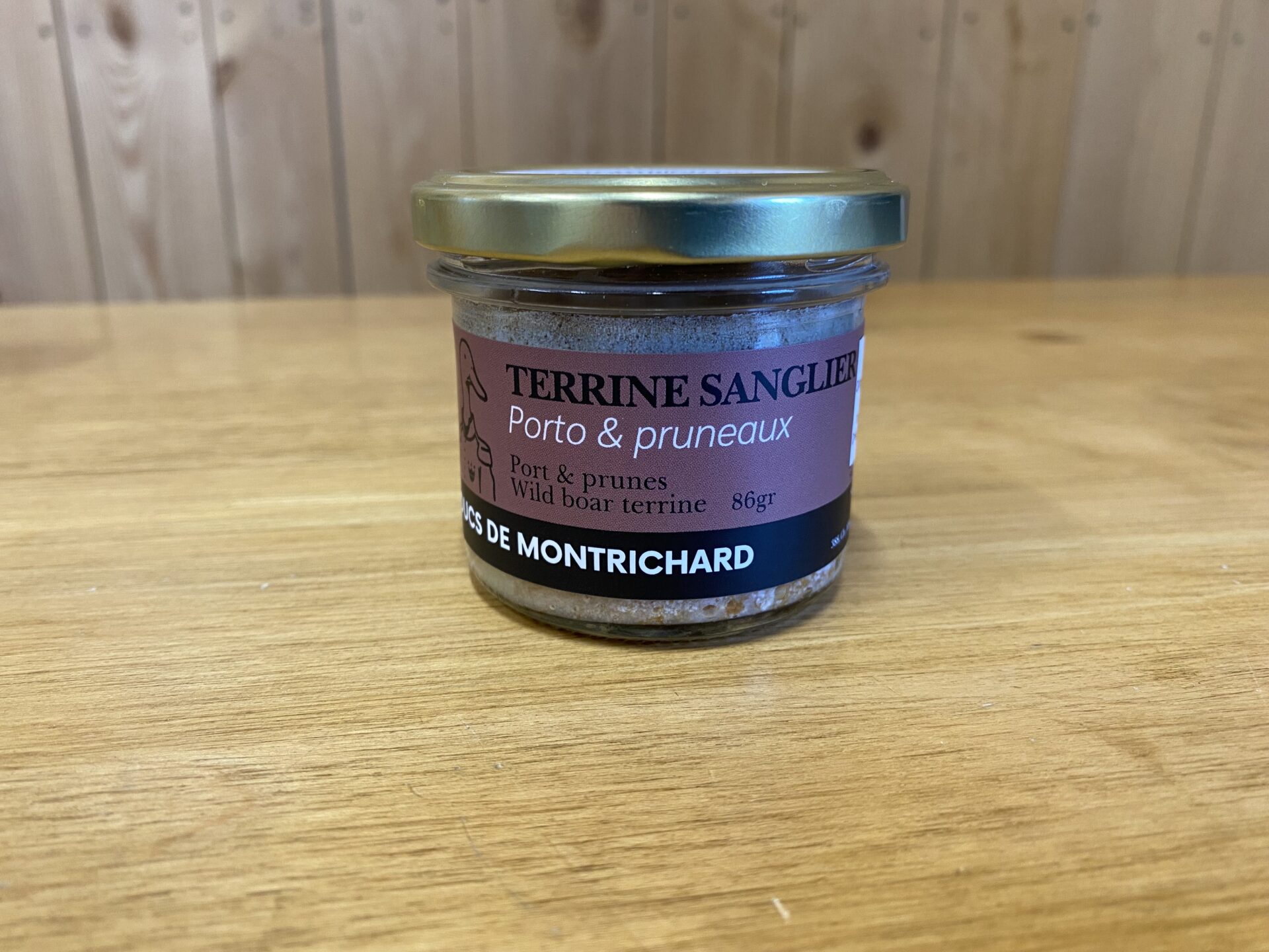 Terrine de sanglier – Porto & pruneaux