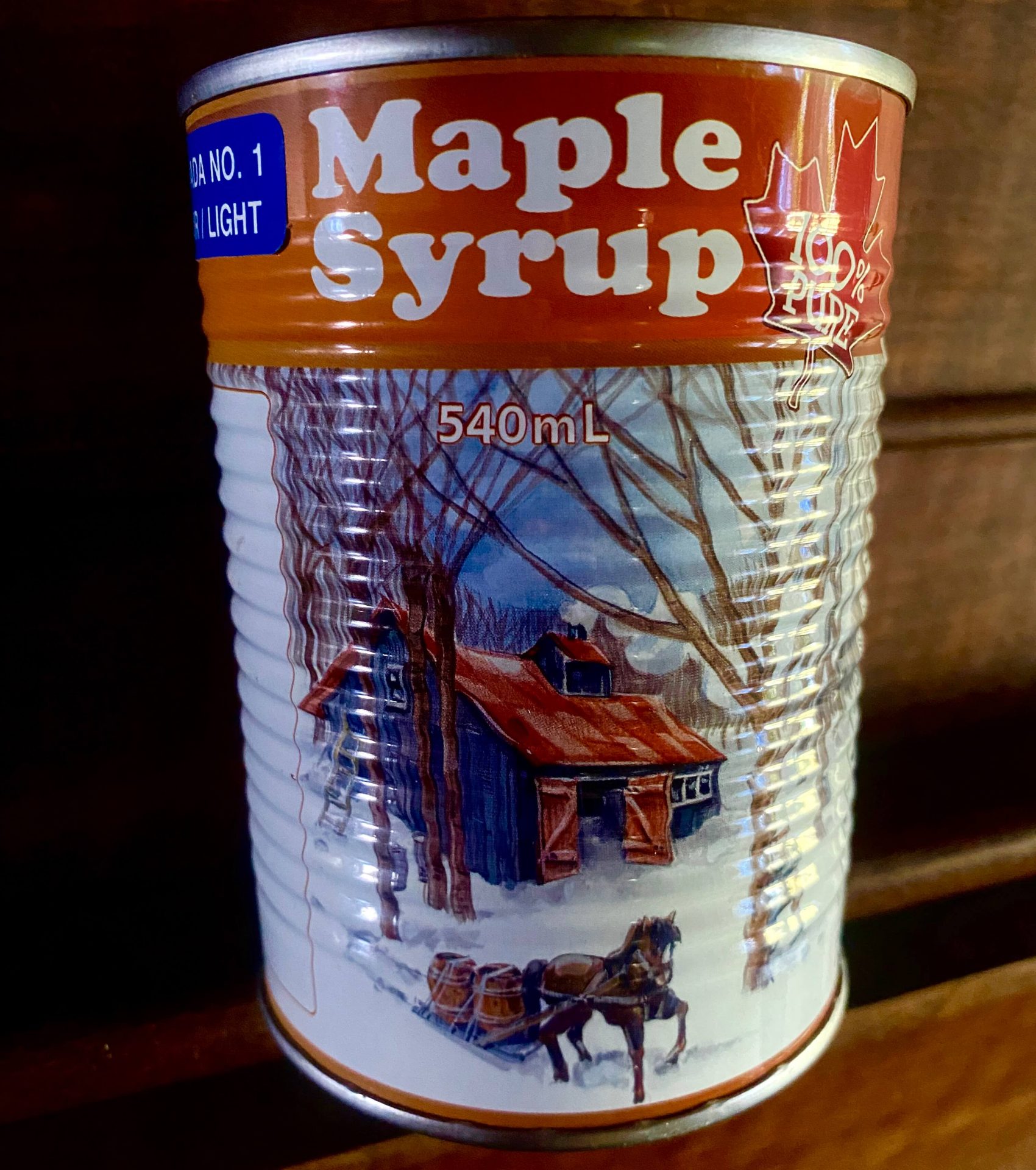 Sirop d’érable biologique