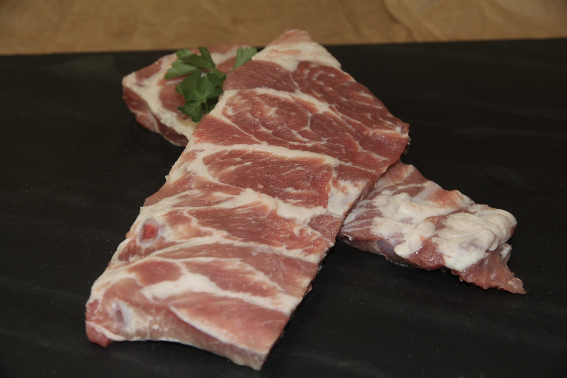 Côtes levées de porc (flanc)
