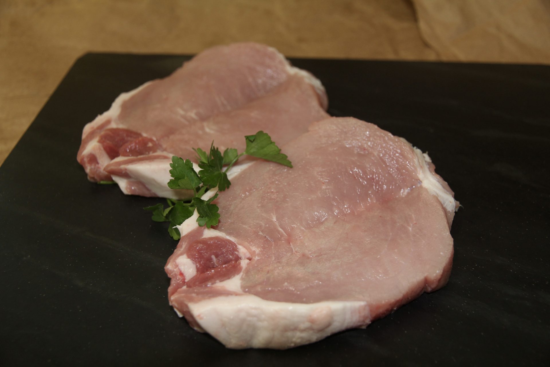 Côtelettes de porc papillon