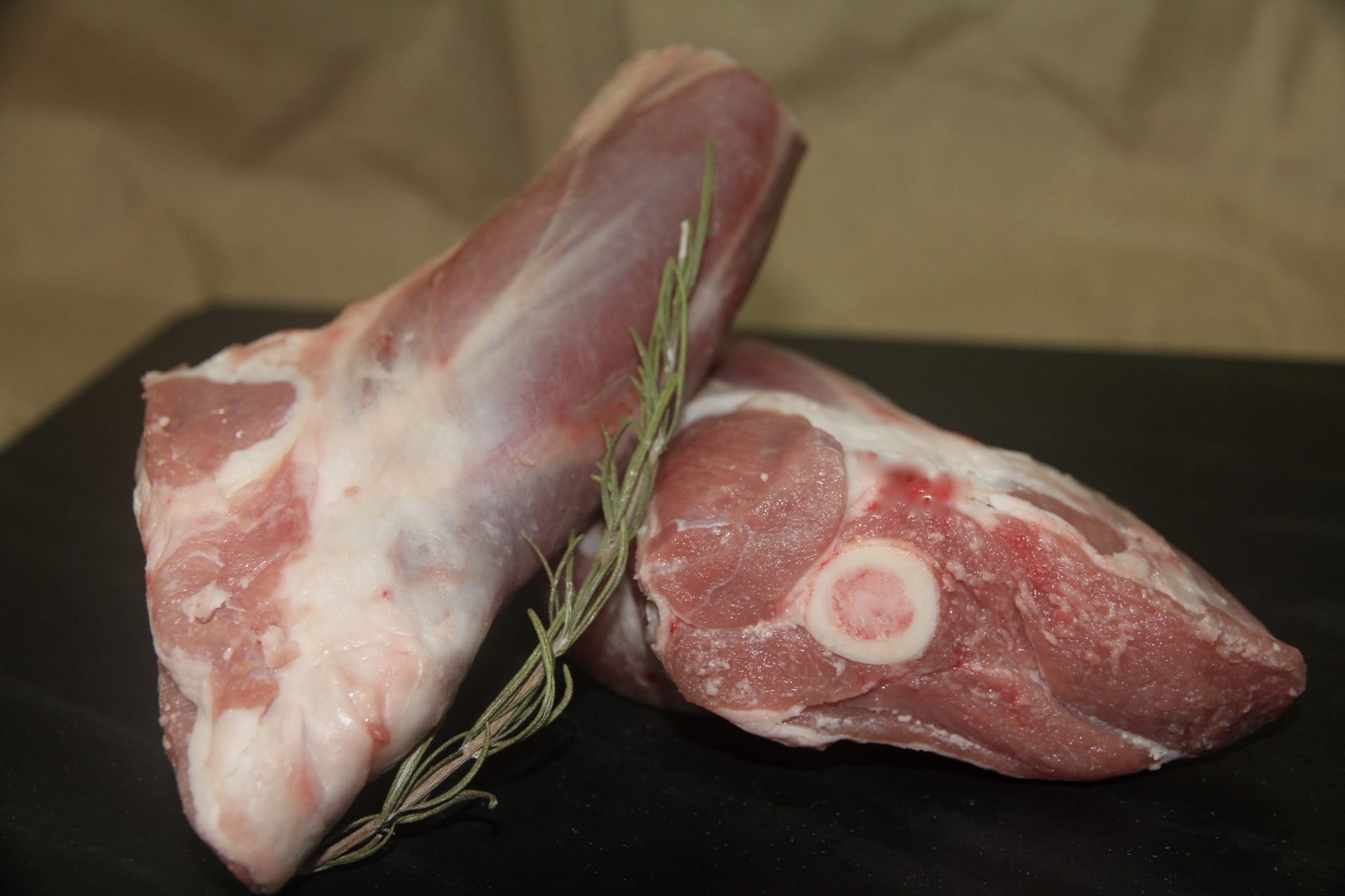 Jarret arrière d’agneau avec souris