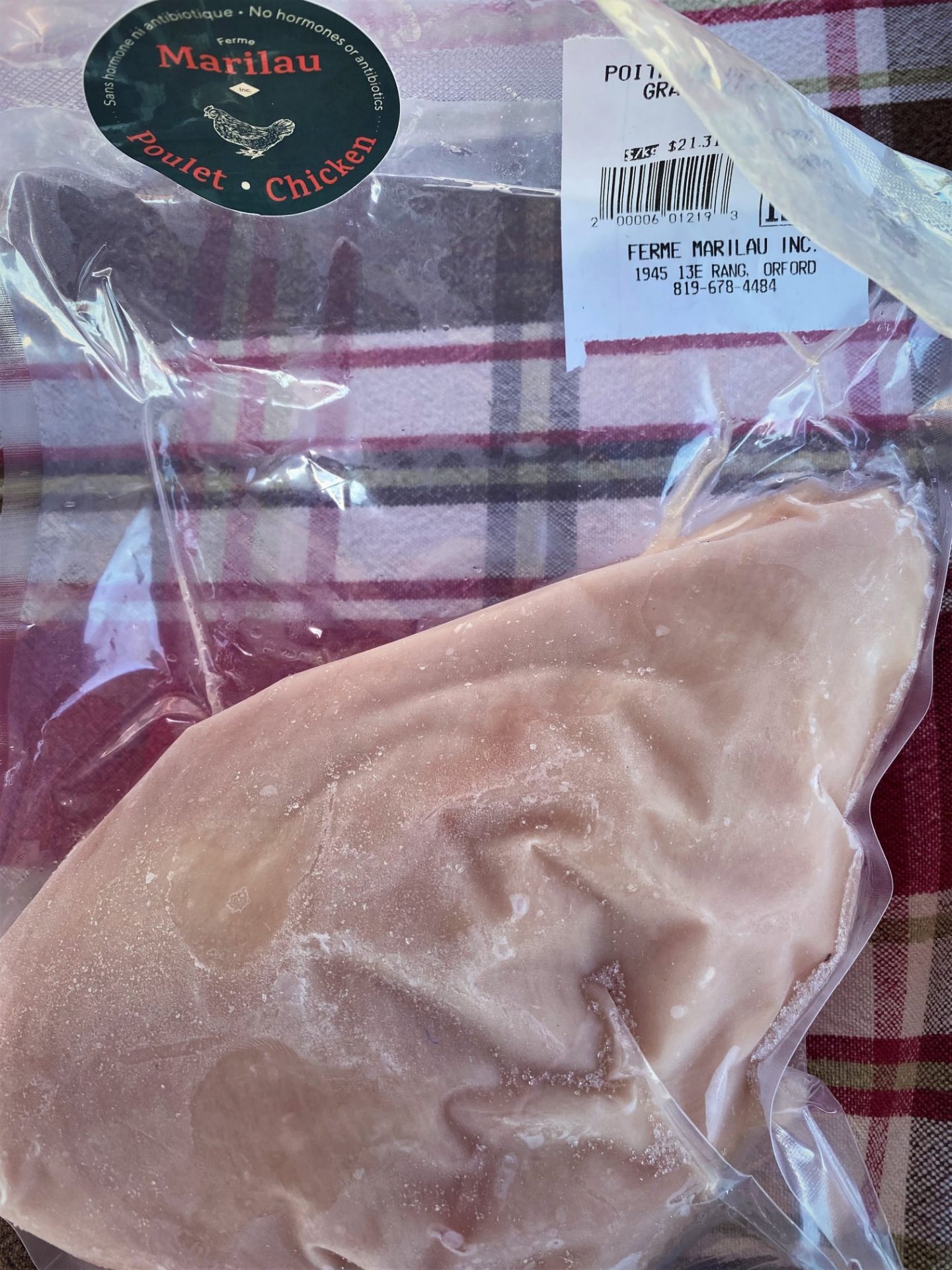 Poitrine de poulet (grosse)