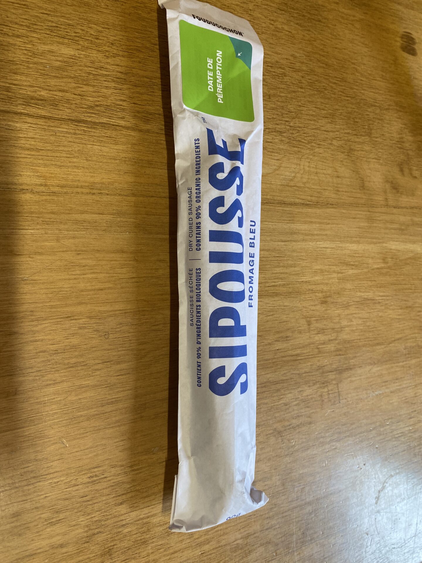 Saucisson biologique – Fromage bleu