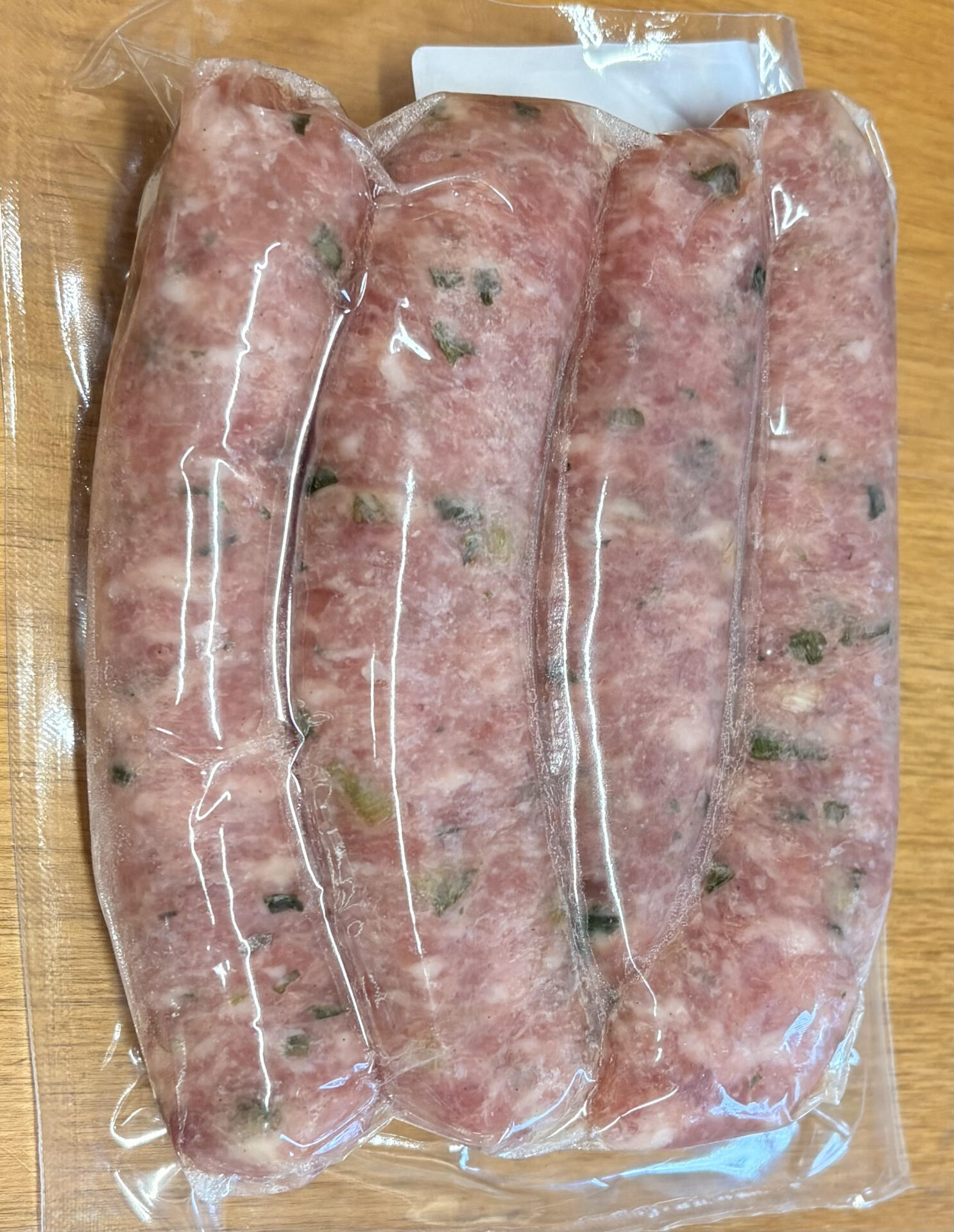 Saucisses – Dinde vin blanc & échalotes